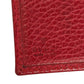 GUCCI GG Marmont Leather Trifold Compact Wallet - Red