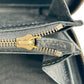 GUUCI Bamboo Zip Around Long Wallet - Beige × Brown