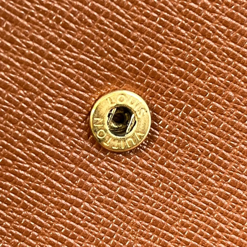 LOUIS VUITTON Portefeuille Long Wallet - Brown 