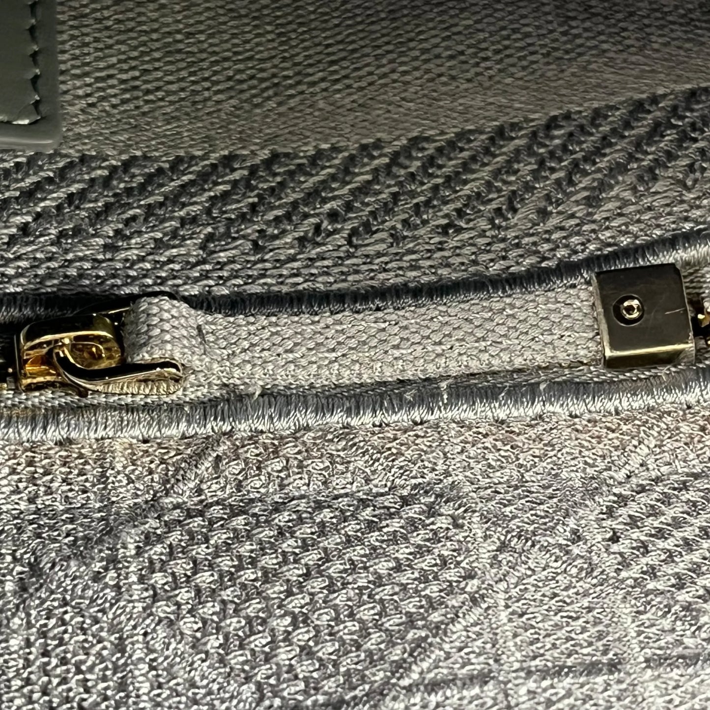 Christian Dior Lady Dior Handbag Shoulder Bag - Gray 