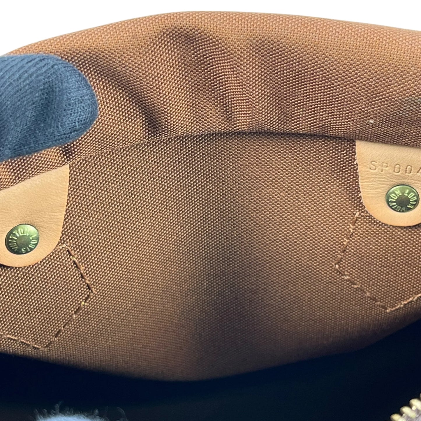 Louis Vuitton スピーディ25 モノグラム キャンバス ハンドバッグ - ブラウン