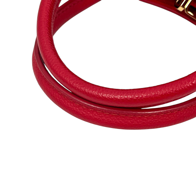 Louis Vuitton Monogram Popincourt PM Hand Bag Shoulder Bag - Red