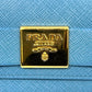 PRADA Saffiano  ribbon Tri-fold wallet