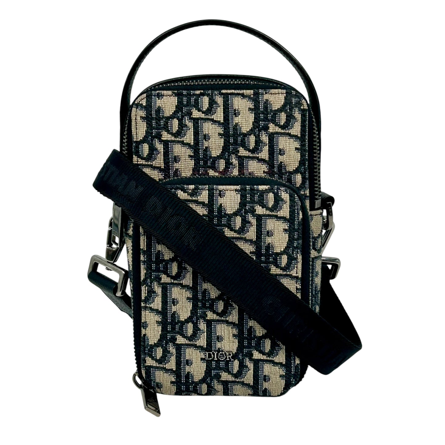 Dior Oblique Rider Micro Pouch Shoulder Bag