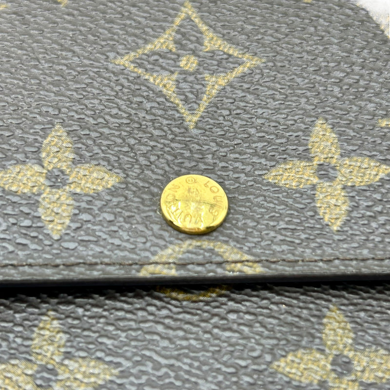 Louis Vuitton Monogram Portemonnaiecredit Long Wallet