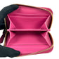 PRADA Round Zip Compact Wallet Coin Purse - Pink