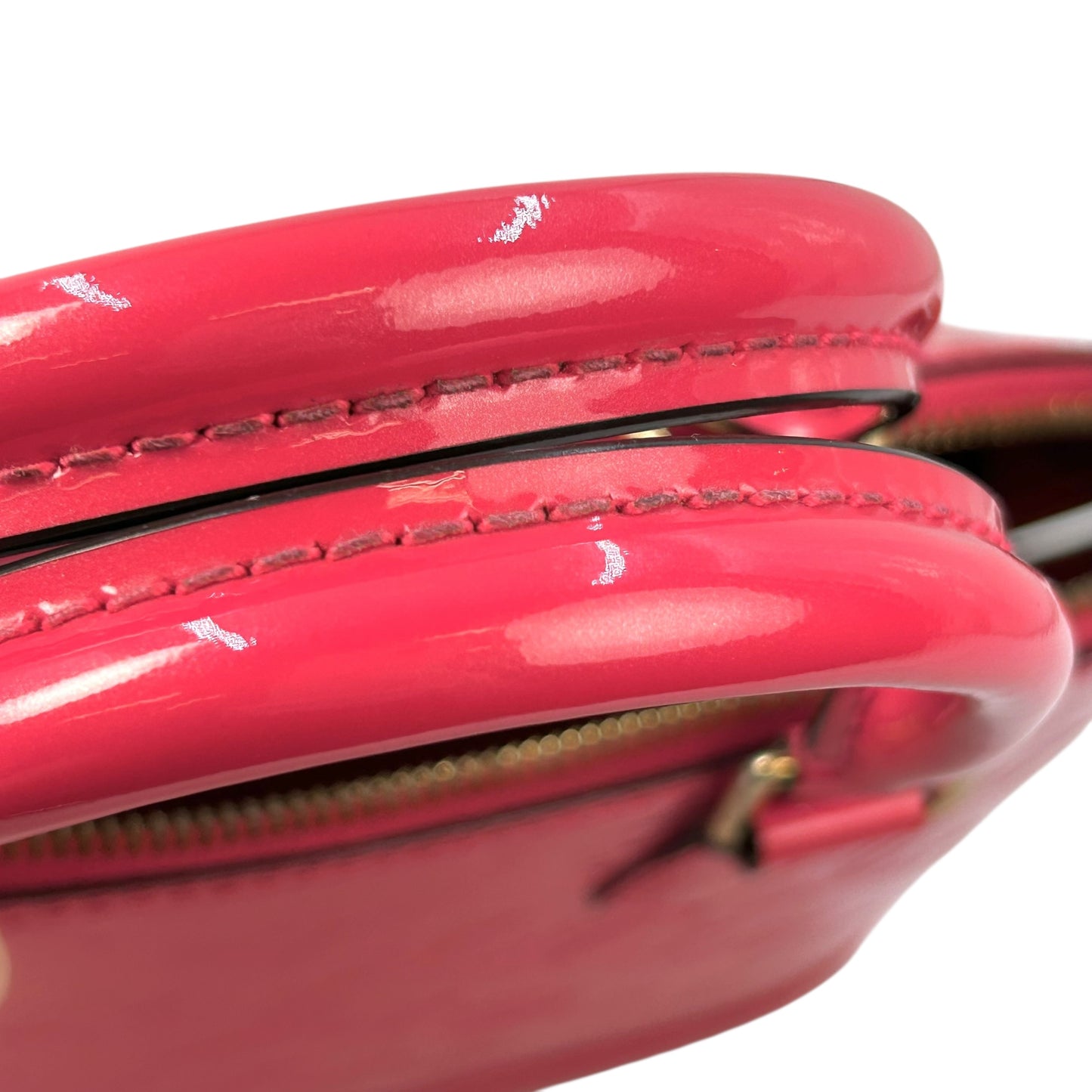 Louis Vuitton Vernis Alma PM Hand Bag - Pink