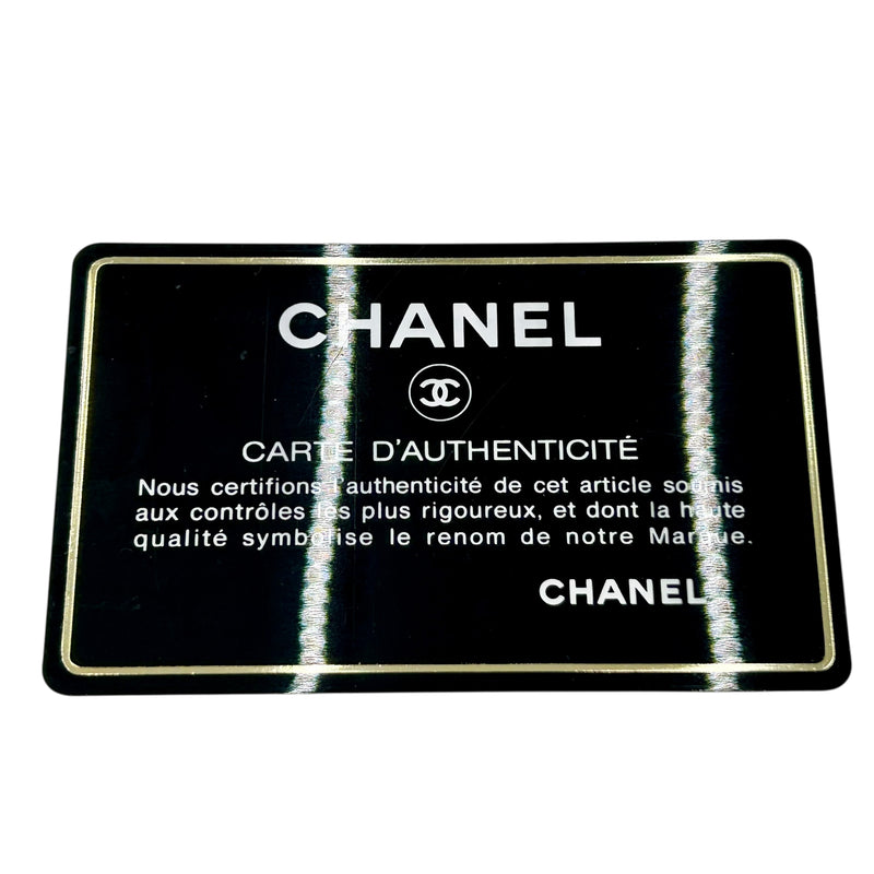 CHANEL Coco Button Compact Wallet - Black