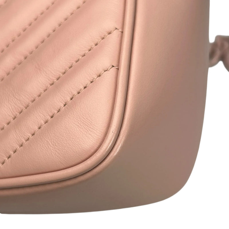 GUCCI GG Marmont Mini Bag Shoulder Bag - Pink
