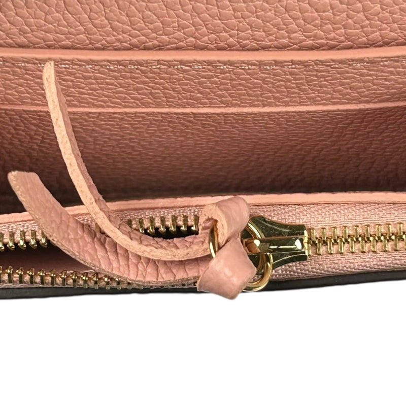 Louis Vuitton Monogram Empreinte Porte Monnaie Rosalie Coin Case - Pink 