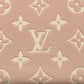 Louis Vuitton Monogram Empreinte Zippy Long Wallet - Pink