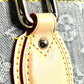 Louis Vuitton Monogram Denim MM Tote Bag - Blue Gray - 33685