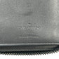 Louis Vuitton Vertical Monogram Taurillon Zippy Long Wallet - Black 