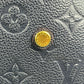 Louis Vuitton Monogram Empreinte Montaigne BB Hand Bag - Navy