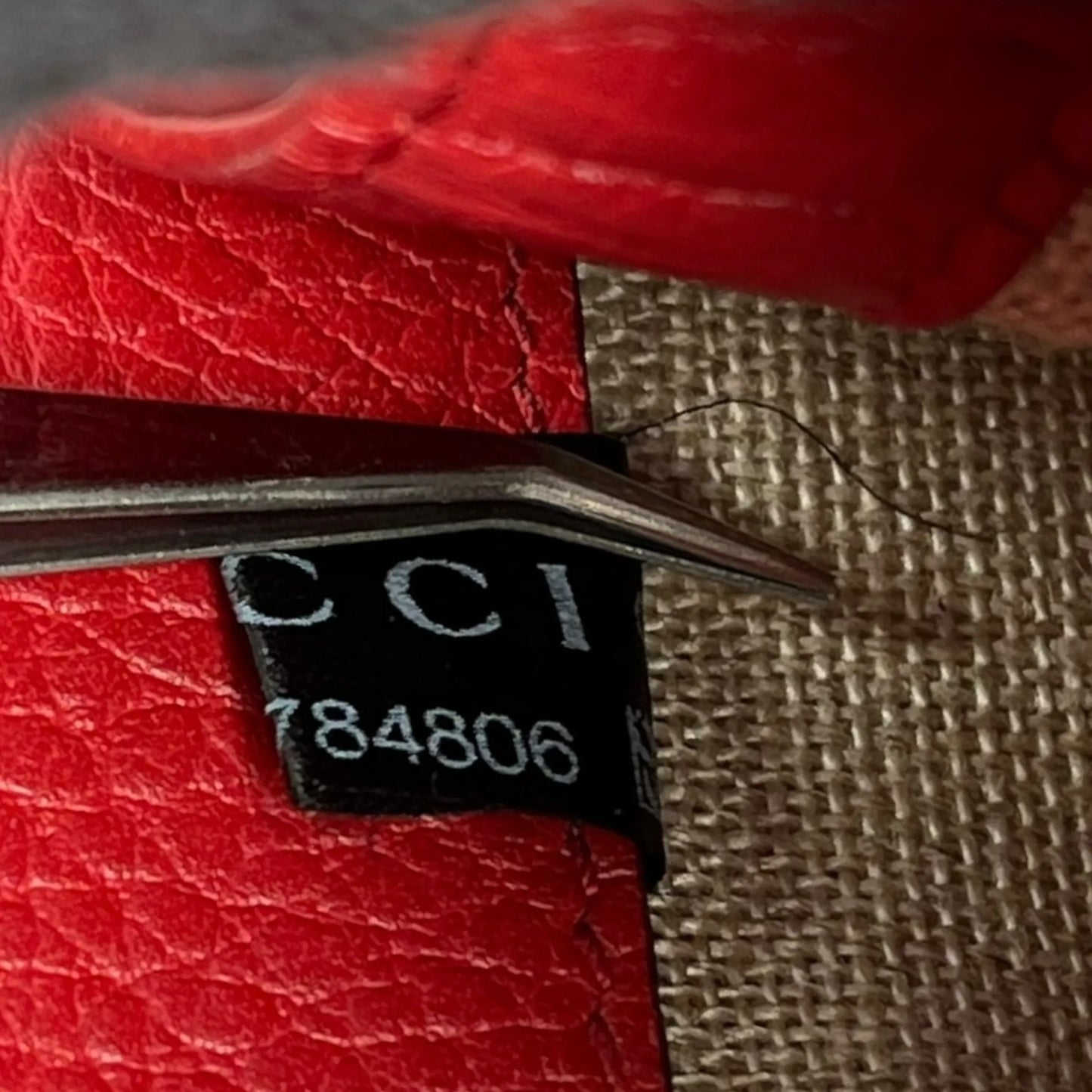 GUCCI Interloking G Shoulder Bag - Red