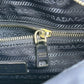 PRADA Nylon Quilting Chain Shoulder Bag - Navy