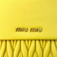 MIUMIU Materasse Long Wallet - Yellow