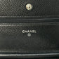 CHANEL Materasse Caviarskin Chain Wallet - Black - 34883
