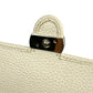 GUCCI Interrocking G Chain Wallet Shoulder Bag - Cream White