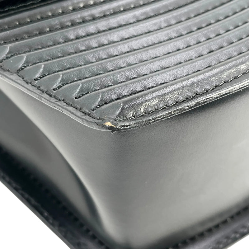 Louis Vuitton Tlisitt Epi Leather Shoulder Bag - Black