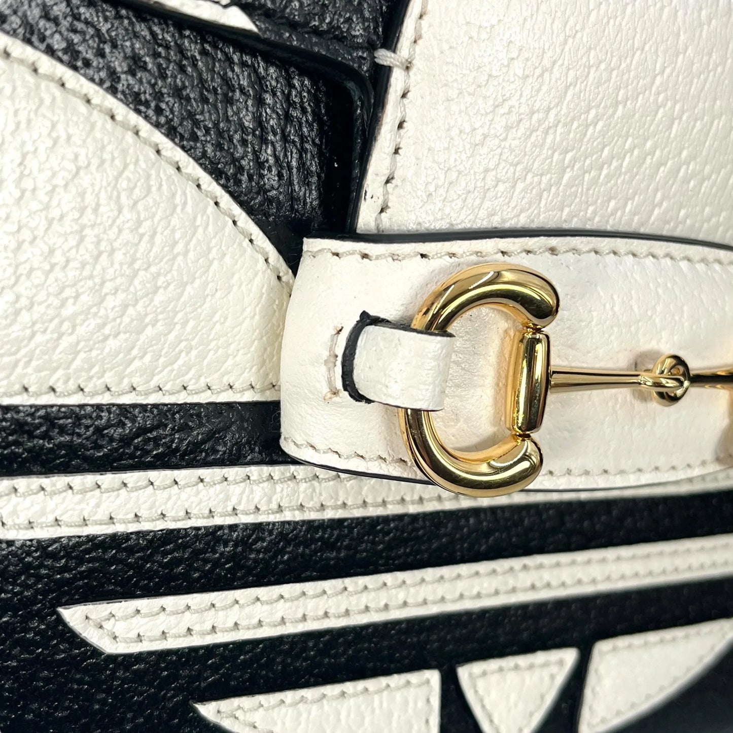 Gucci Adidas Horsebit 1955 Shoulder Bag - Black