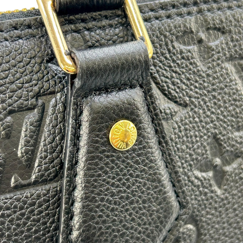 Louis Vuitton Neo Alma PM Monogram Empreinte Hand Bag - Black × Purple