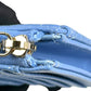 CHANEL Caviarskin Classic Zipped Coin Case - Blue
