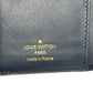 LOUIS VUITTON Portefeuille Lou Monogram Compact Wallet - Navy