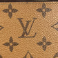 LOUIS VUITTON Monogram Reverse Zippy Long Wallet - Brown