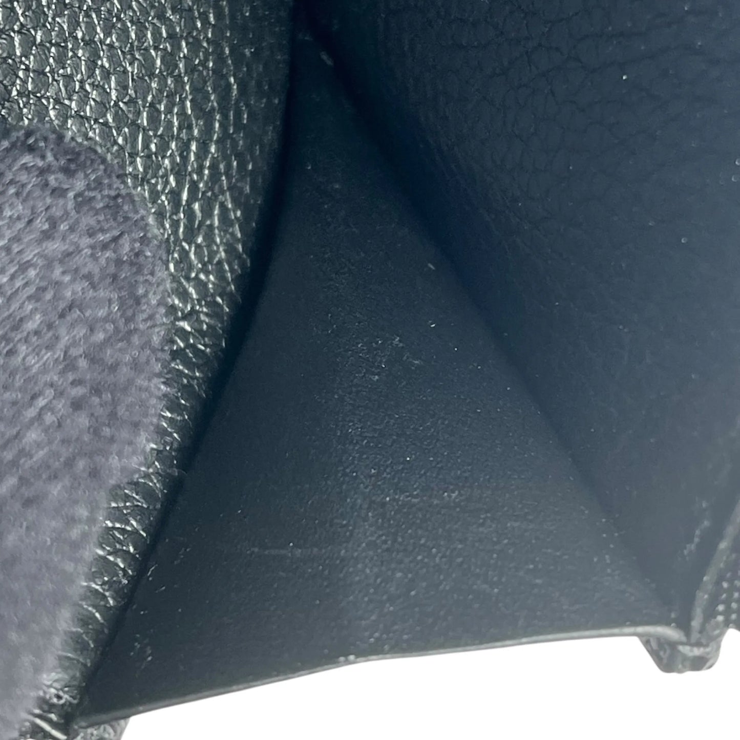 LOUIS VUITTON Porte Carte Monogram Empreinte Coin Case and Card Case - Black 