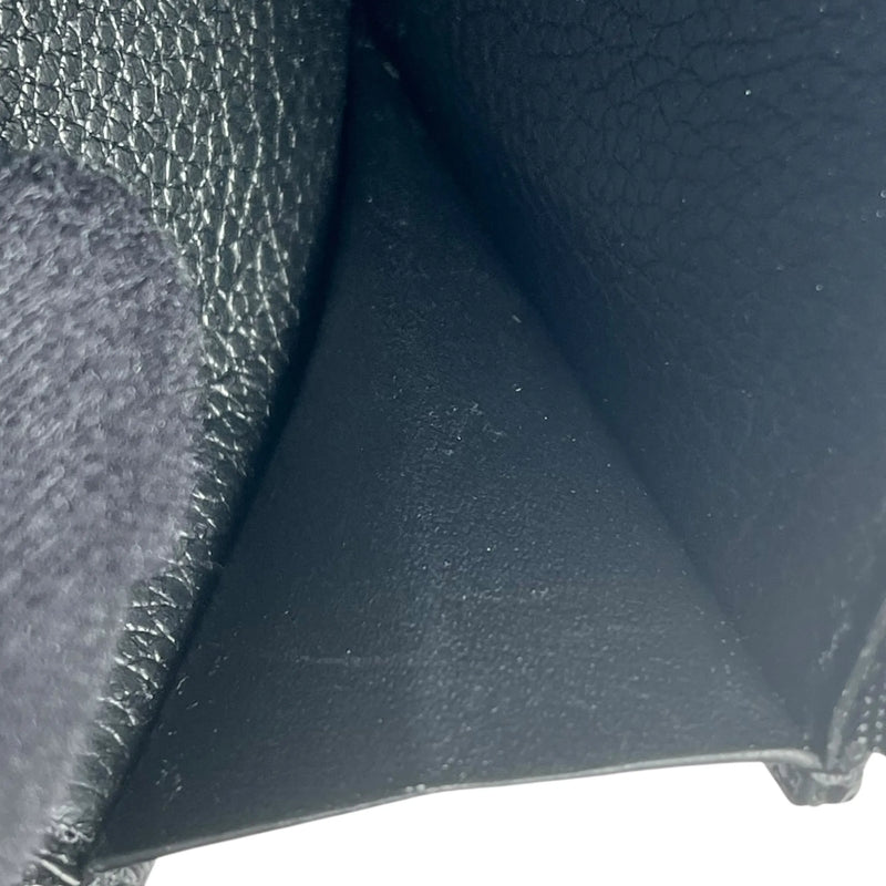 LOUIS VUITTON Porte Carte Monogram Empreinte Coin Case and Card Case - Black 