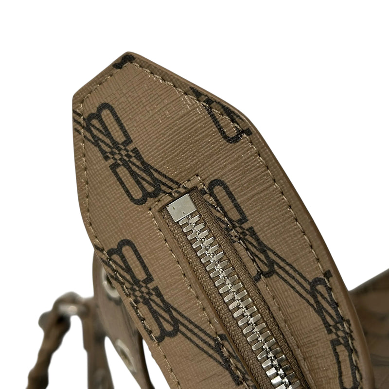 BALENCIAGA Neo Cagole City XS Hand Bag Shoulder Bag - Brown