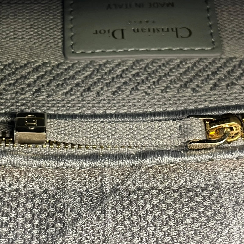 Christian Dior Lady Dior Handbag Shoulder Bag - Gray 
