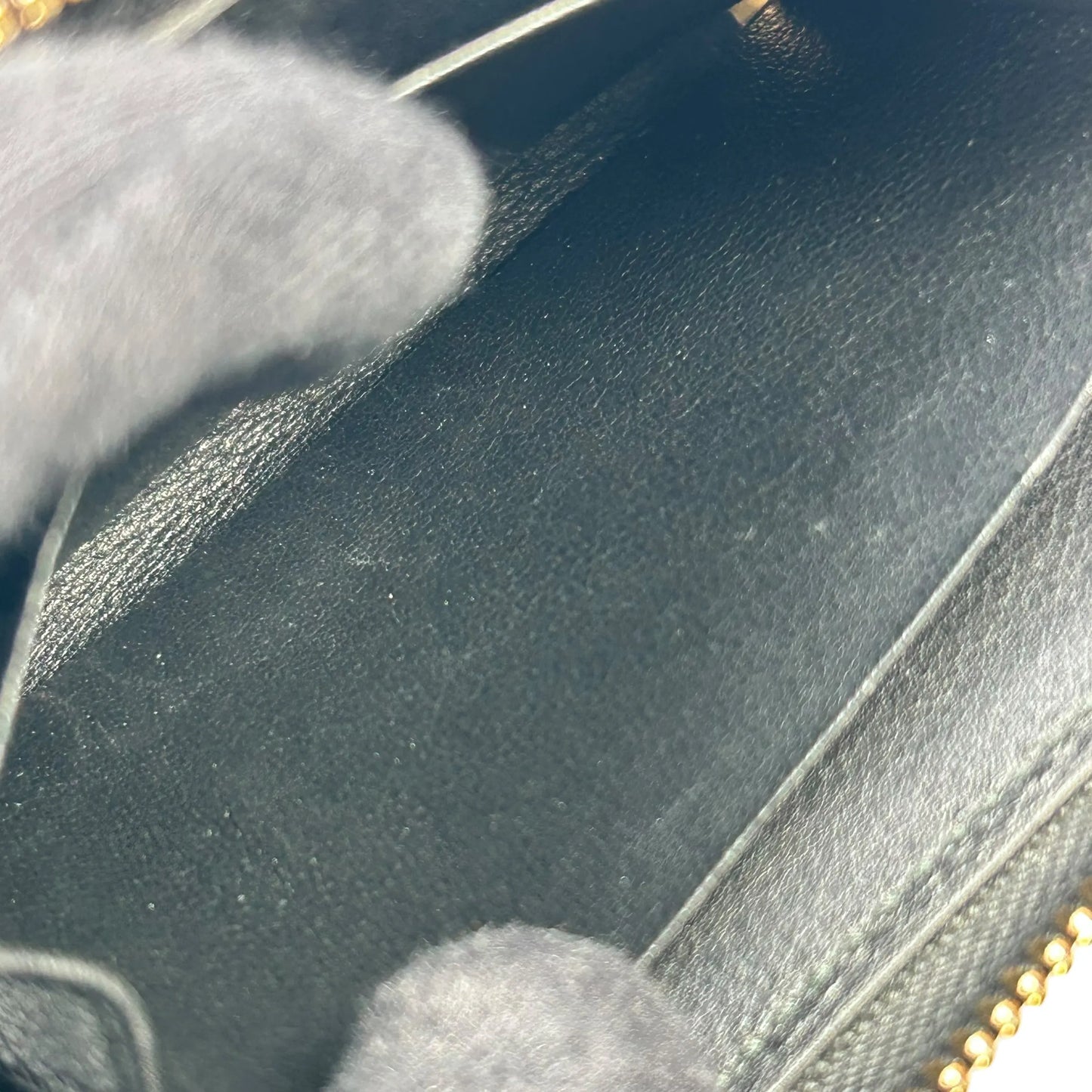 GUCCI グッチシマ GGパターン レザー コインケース - ブラック