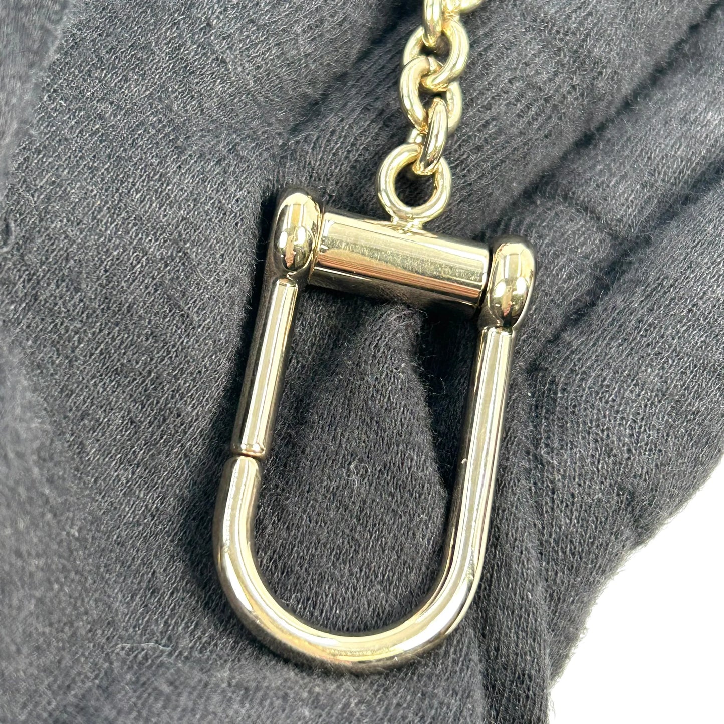 GUCCI マイクログッチシマ レザー キーケース コインケース - ブラック