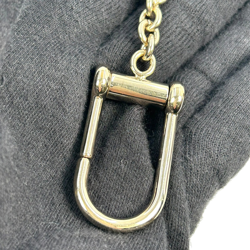 GUCCI マイクログッチシマ レザー キーケース コインケース - ブラック