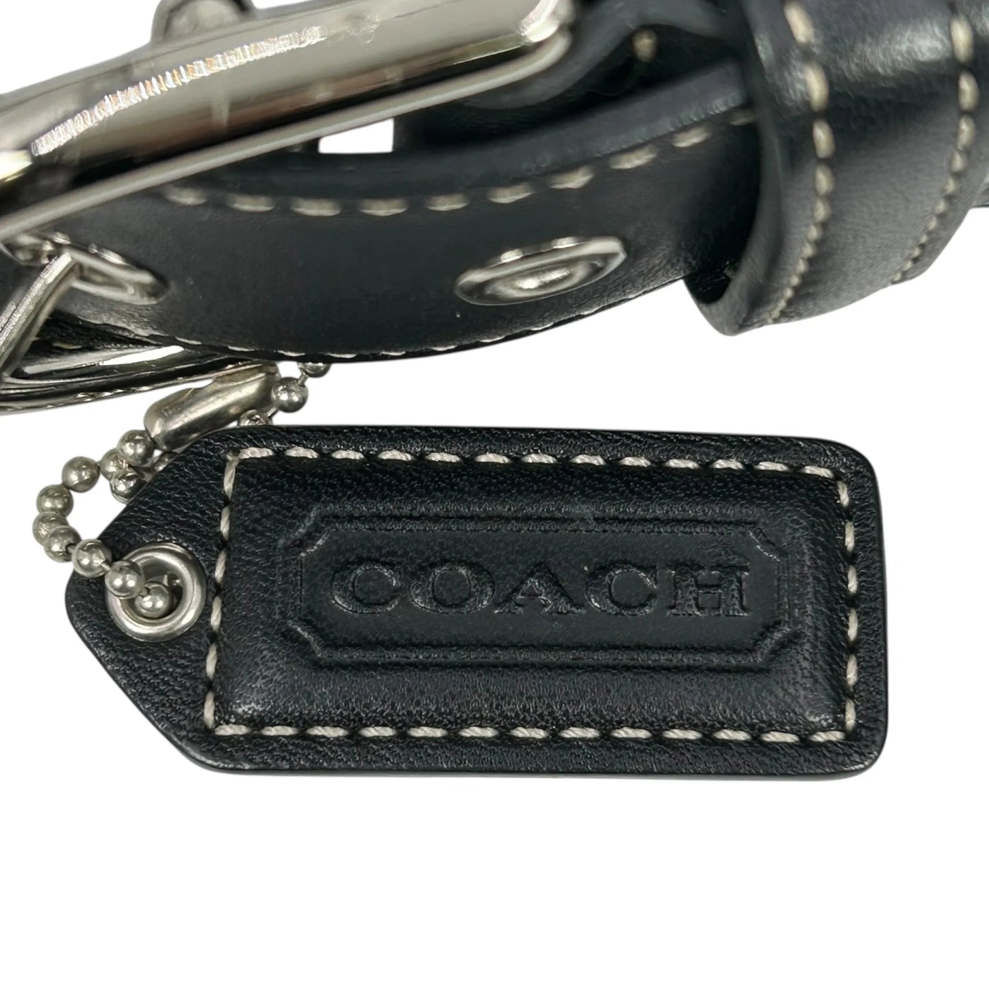 Coach ソーホー クロスボディ メッセンジャー レザー ショルダーバッグ - ブラック