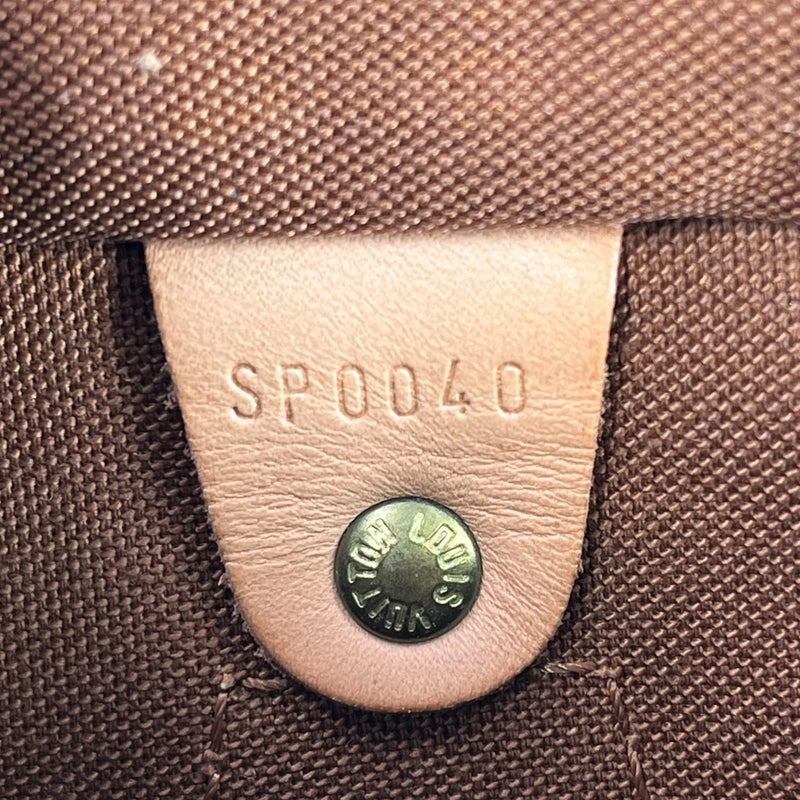 Louis Vuitton スピーディ25 モノグラム キャンバス ハンドバッグ - ブラウン