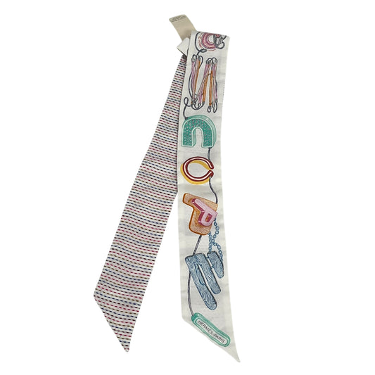 HERMES Twilly Kantha Chevaloscope Neon