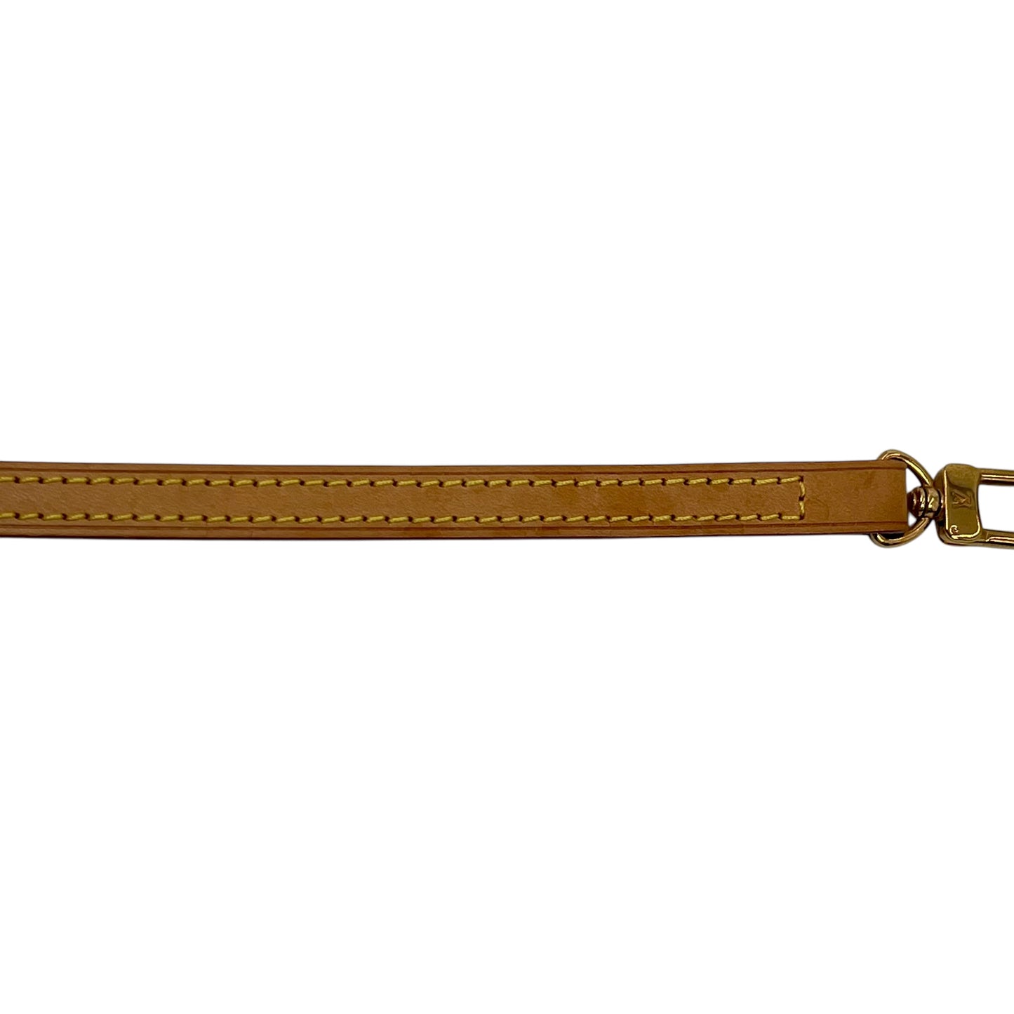 Louis Vuitton Brown Cowhide Leather Strap