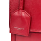 Salnt Laurent Sunset Leather Chain Shoulder Bag Red