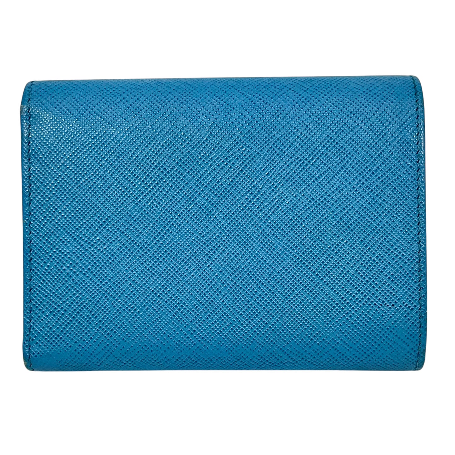 PRADA Saffiano  ribbon Tri-fold wallet