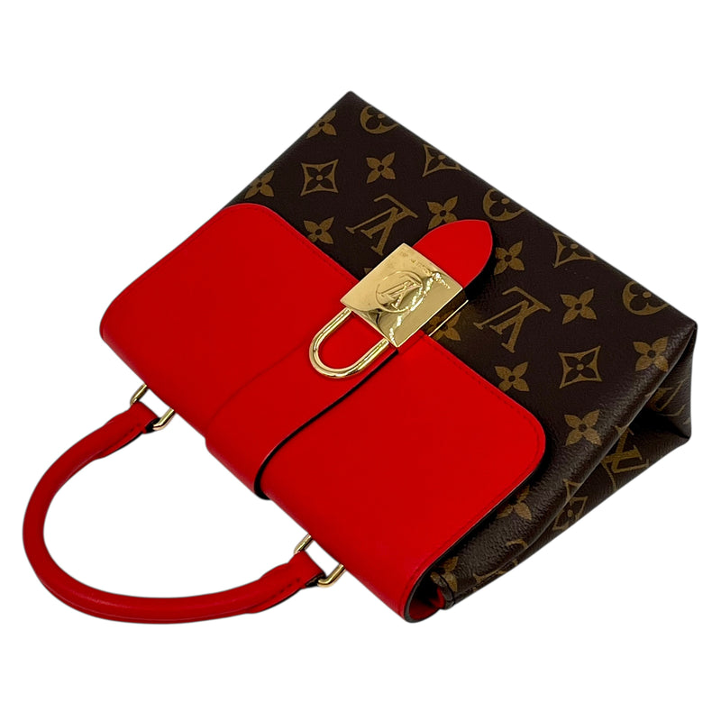 Louis Vuitton Lock BB Hand Bag Shoulder Bag - Red