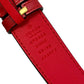 GUCCI GG Marmont Leather Body Bag - Red