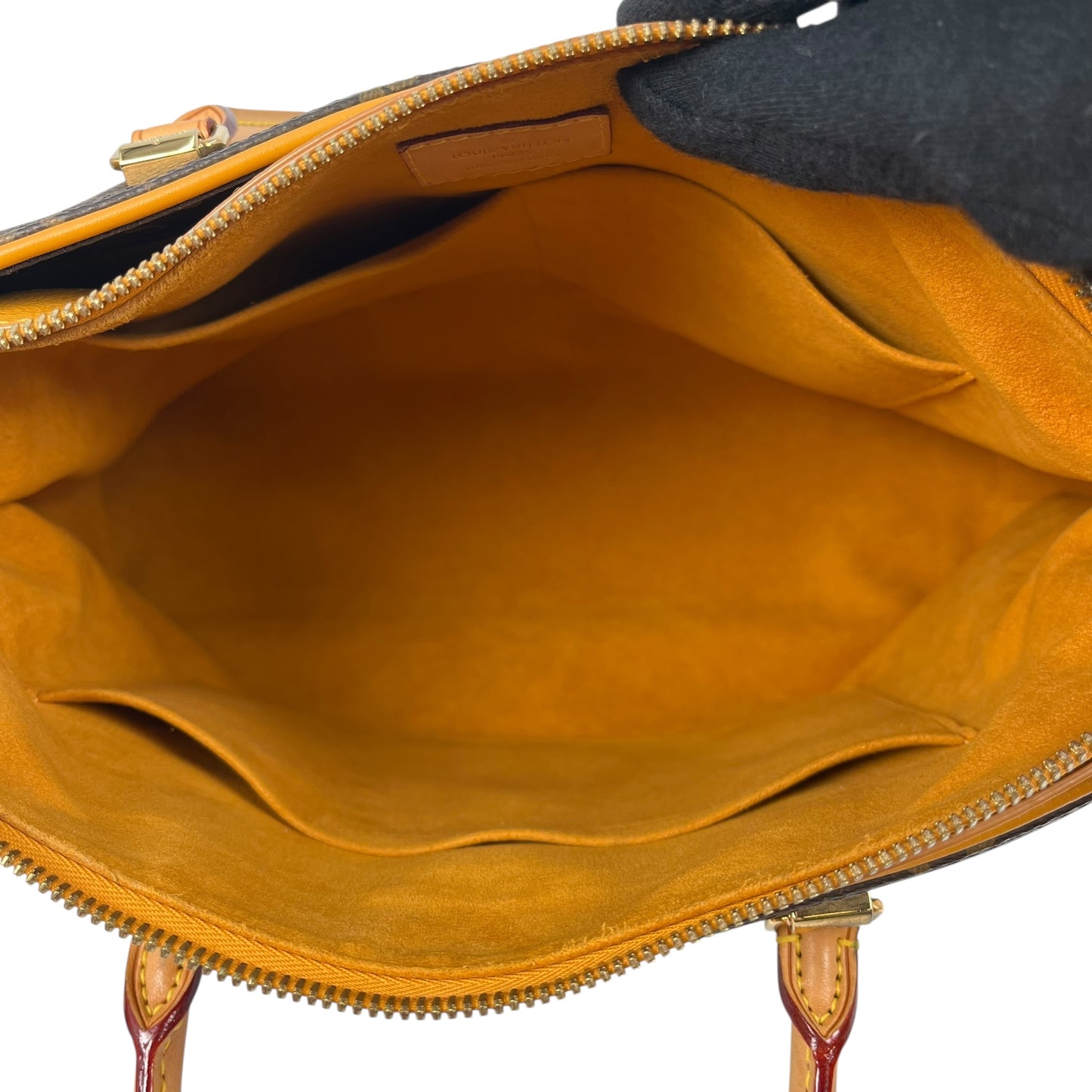 Louis Vuitton Monogram Pallas Safran 2way Hand Bag