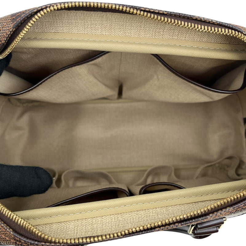 Louis Vuitton Damier Deauville Bowling Vanity Hand Bag