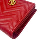 GUCCI GG Marmont Compact Wallet - Red