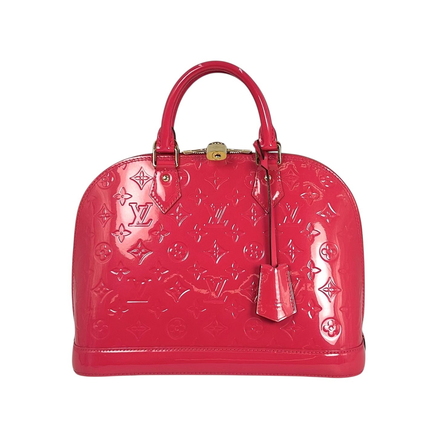 Louis Vuitton Vernis Alma PM Hand Bag - Pink