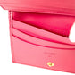 GUCCI GG Matelasse Card Case Compact Wallet - Pink