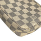 Louis Vuitton Damier Azur Pochette Accessories Pouch - White